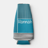 Abstrakte Linien Flaschenkühler (Vorderseite)