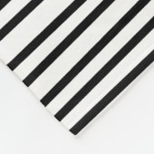 Abstrakte Linien Fleecedecke (Ecke)