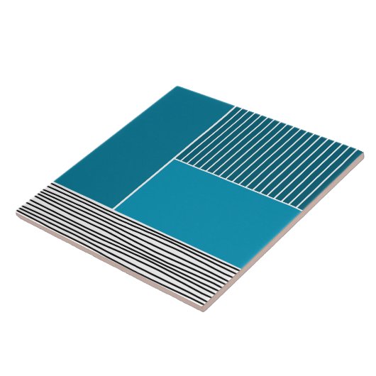 Abstrakte Linien Fliese (Seite)