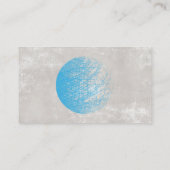 Abstrakte Linien | Globales Design Visitenkarte (Rückseite)