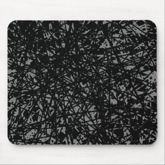 Abstrakte Linien - grau Mousepad