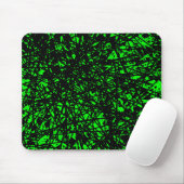 Abstrakte Linien - grün Mousepad (Mit Mouse)
