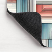 Abstrakte Linien in Harmonie Mousepad (Ecke)