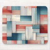 Abstrakte Linien in Harmonie Mousepad (Vorne)