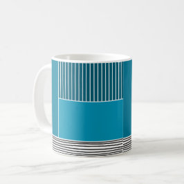 Abstrakte Linien Kaffeetasse