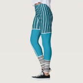 Abstrakte Linien Leggings (Links)