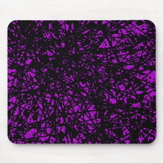 Abstrakte Linien - Lila Mousepad