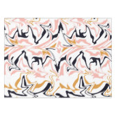 Abstrakte Linien modern Tischdecke (Vorderseite (Horizontal))