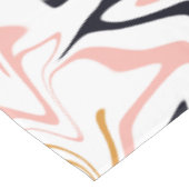 Abstrakte Linien modern Tischdecke (Schrägansicht)