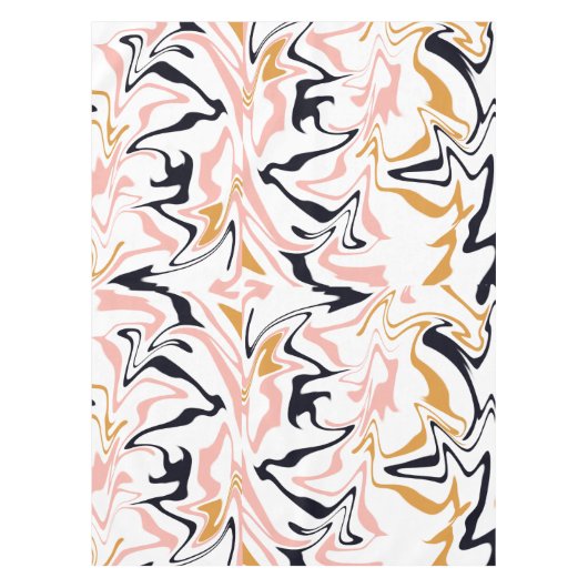 Abstrakte Linien modern Tischdecke (Vorderseite)