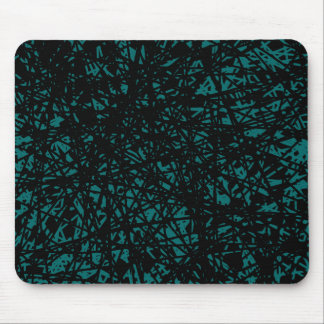 Abstrakte Linien - Moss Green Mousepad