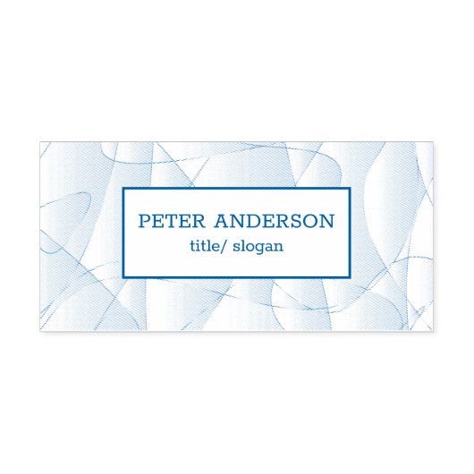 Abstrakte Linien Permastempel (Design)