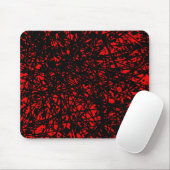 Abstrakte Linien - Rot Mousepad (Mit Mouse)