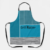 Abstrakte Linien Schürze (Vorderseite)