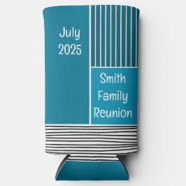 Abstrakte Linien Selters Dosenkühler