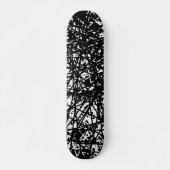Abstrakte Linien Skateboard (Vorne)