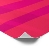 Abstrakte Linien- und Kurven-Landschaft Poster (Ecke)