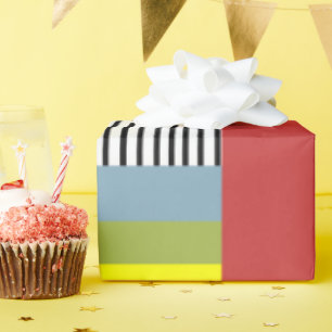 Abstrakte Linien und Rechtecke Geschenkpapier