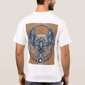 abstrakte Linienführung T-Shirt (Rückseite)