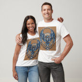 abstrakte Linienführung T-Shirt (Unisex)