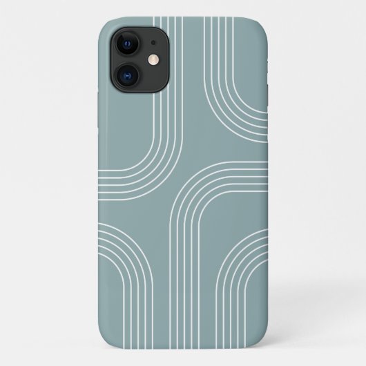 Abstrakte Linienkunst aus dem Mittelalter Case-Mate iPhone Hülle (Rückseite)