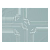 Abstrakte Linienkunst aus dem Mittelalter Tischdecke (Vorderseite (Horizontal))