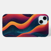 Abstrakte Linienmuster Case-Mate iPhone Hülle (Rückseite (Horizontal))
