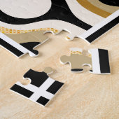 Abstrakte Linienmuster Puzzle (Seite)