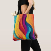 Abstrakte Linienmuster Tasche (Von Nahem)