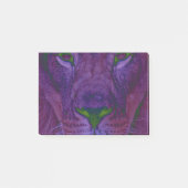 Abstrakte Lion Post-it®-Hinweise Post-it Klebezettel (Vorderseite)