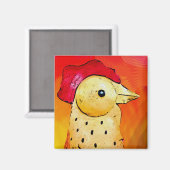 Abstrakte Liste 3 Magnet (Vorderseite/Rückseite)