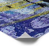 Abstrakte Live Life-Meldung Poster (Ecke)