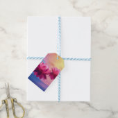 Abstrakte Lotus-Blume Geschenkanhänger (Mit Garn)