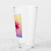 Abstrakte Lotus-Blume Glas (Links)