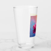 Abstrakte Lotus-Blume Glas (Rechts)