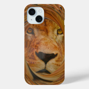 Abstrakte Löwensafari Case-Mate iPhone Hülle