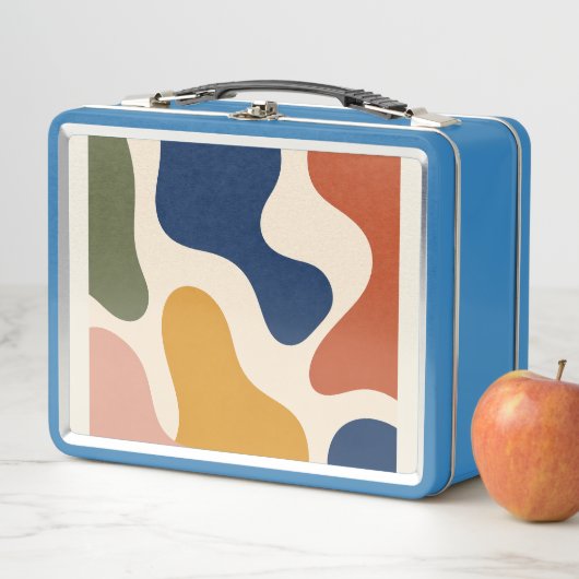 Abstrakte Lunchbox im Mid-Century-Stil (Beispiel)