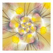 Abstrakte Lüster Fotodruck (Vorne)