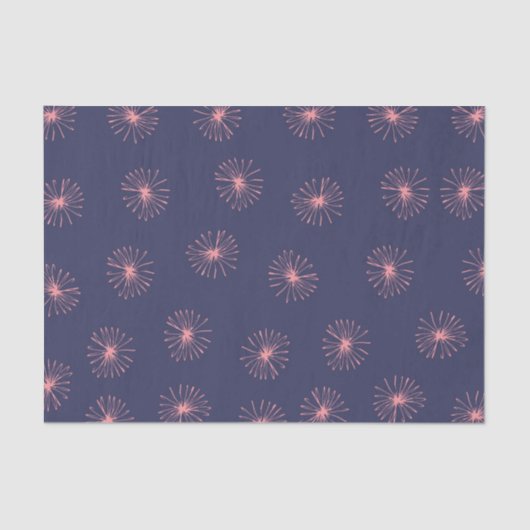 Abstrakte Lüster Lila Seidenpapier (Vorderseite)