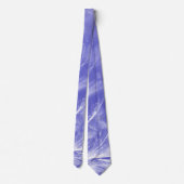 Abstrakte Lüsterne und Glühwürmchen Blau Krawatte (Rückseite)