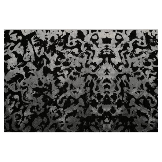 Abstrakte Magie - Silberschwarz Stoff (Fat Quarter (45,7 x 55,9 cm))