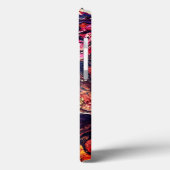 Abstrakte magische Blume rosa Gold Case-Mate iPhone Hülle (Rückseite / Links)