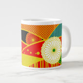 Abstrakte magische Landschaft Jumbo-Tasse (Vorderseite Rechts)