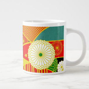 Abstrakte magische Landschaft Jumbo-Tasse