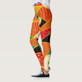 Abstrakte magische Landschaft Leggings (Links)