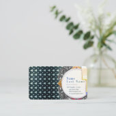 Abstrakte Maler Moderne Visitenkarte Platzkarte (Stehend Vorderseite)