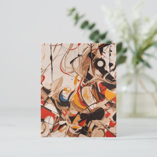 Abstrakte Malerei (Stehend Vorderseite)