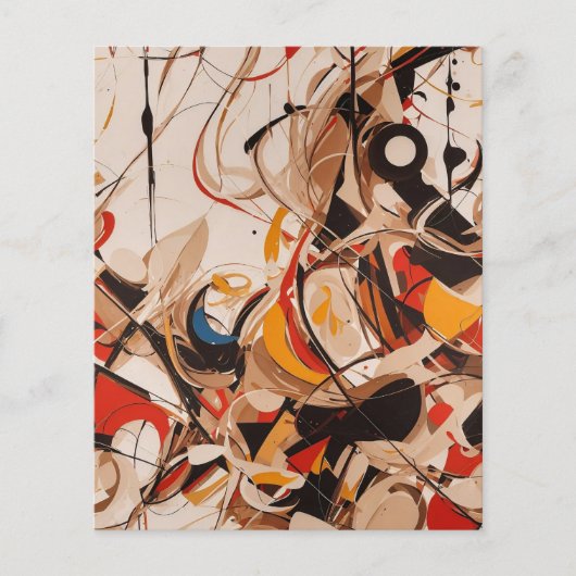 Abstrakte Malerei (Vorderseite)