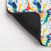 Abstrakte Malerei 02 Mousepad (Ecke)