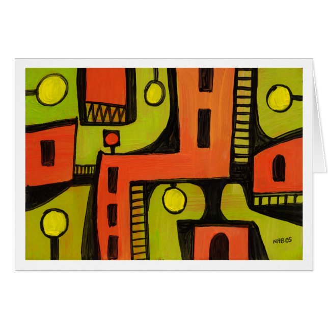 Abstrakte Malerei 05 (Vorderseite (Horizontal))